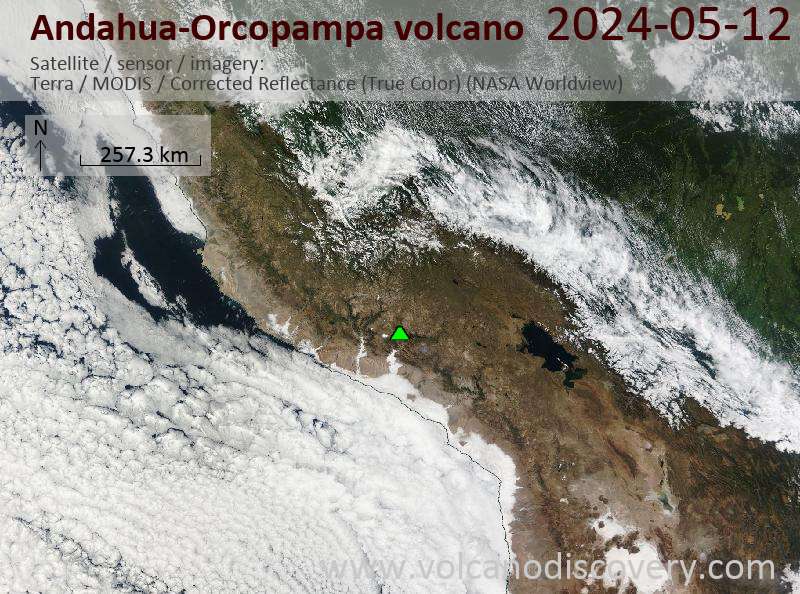 AndahuaOrcopampa satellite image Terra (NASA)