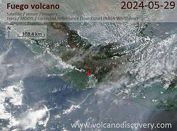 Fuego satellite image sat3