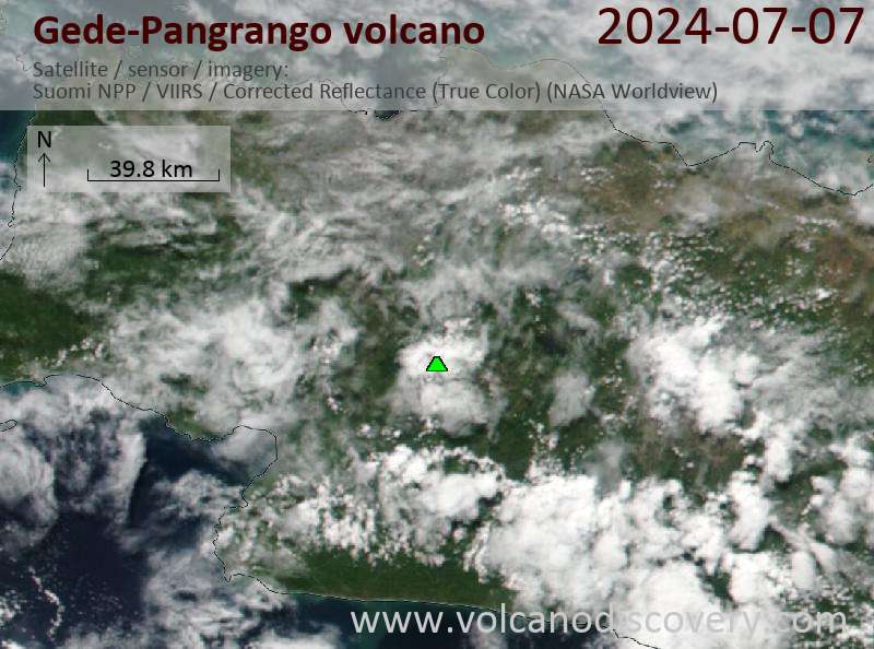 GedePangrango satellite image sat1