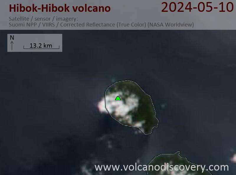 HibokHibok satellite image Suomi NPP (NASA)