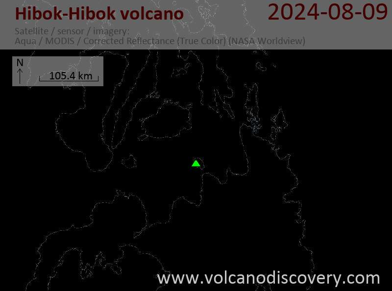 HibokHibok satellite image Aqua (NASA)