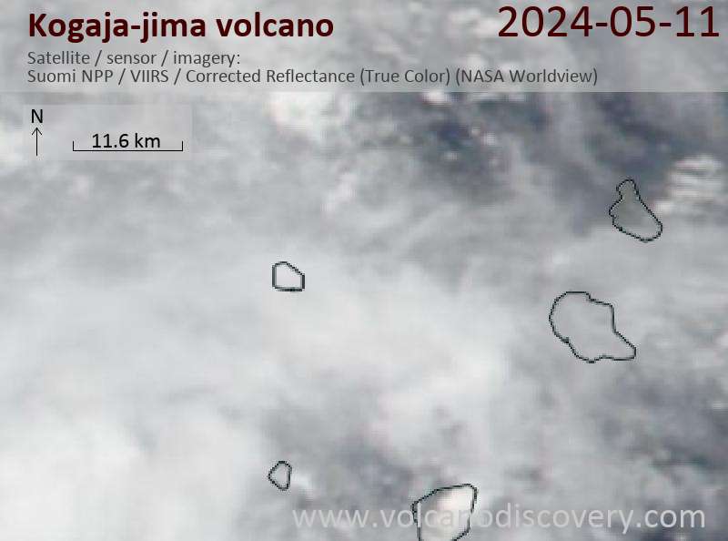 Kogajajima satellite image Suomi NPP (NASA)