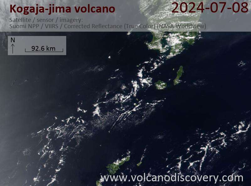 Kogajajima satellite image Suomi NPP (NASA)