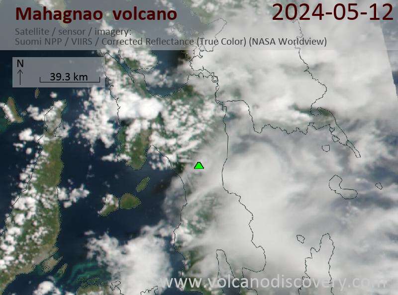 Mahagnao satellite image sat1