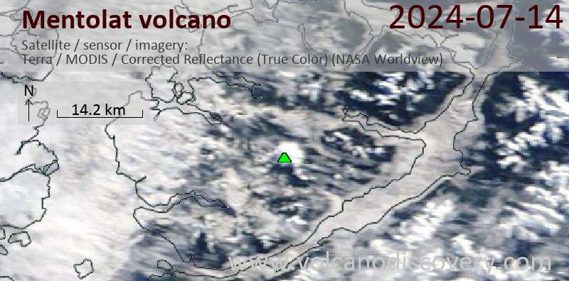 Mentolat satellite image Terra (NASA)