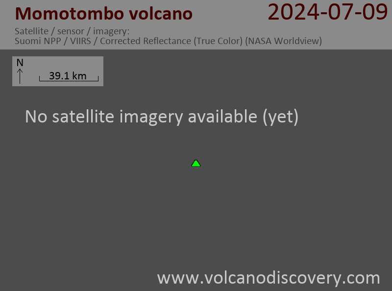 Momotombo satellite image sat1