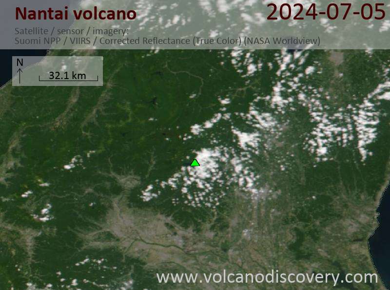 Nantai satellite image sat1