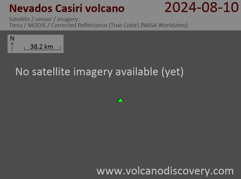 NevadosCasiri satellite image Terra (NASA)