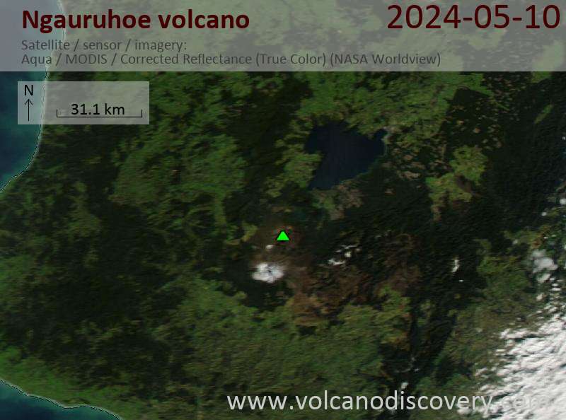 Ngauruhoe satellite image sat2