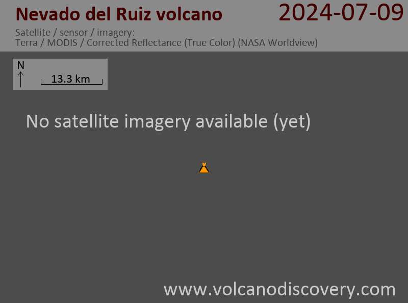 Ruiz satellite image Terra (NASA)