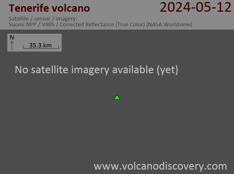 Tenerife satellite image sat1