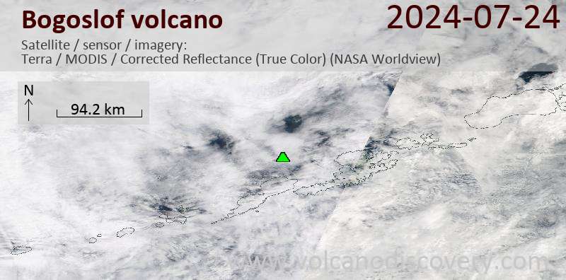 bogoslof satellite image Terra (NASA)