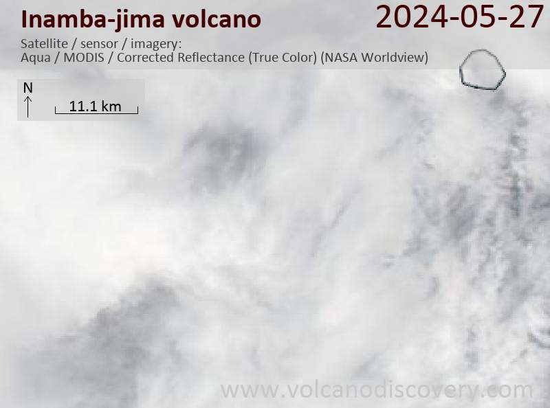 inambajima satellite image Aqua (NASA)