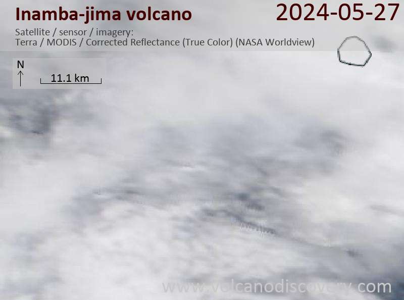 inambajima satellite image Terra (NASA)