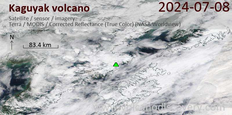 kaguyak satellite image Terra (NASA)