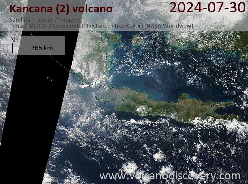 kancana satellite image Terra (NASA)