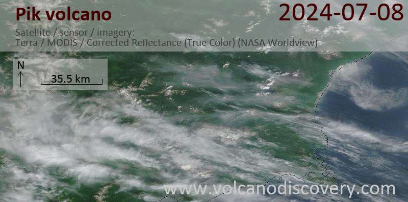 pik satellite image Terra (NASA)