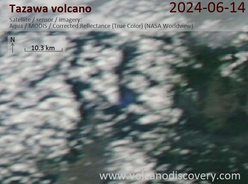 tazawa satellite image Aqua (NASA)