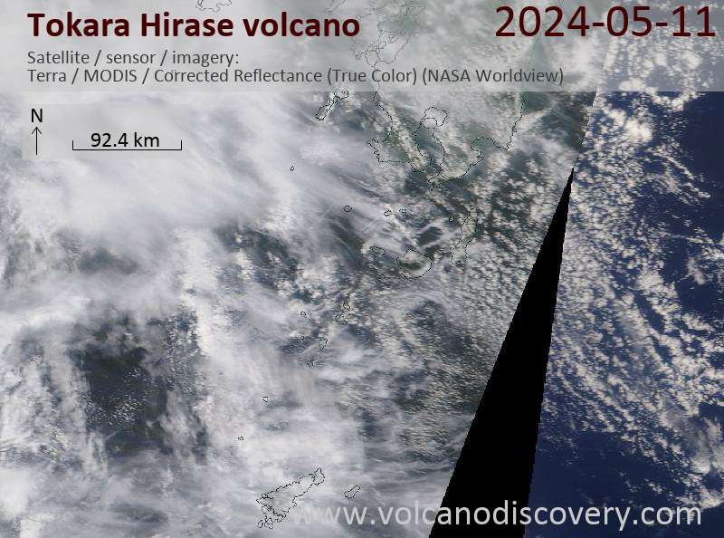 tokarahirase satellite image Terra (NASA)