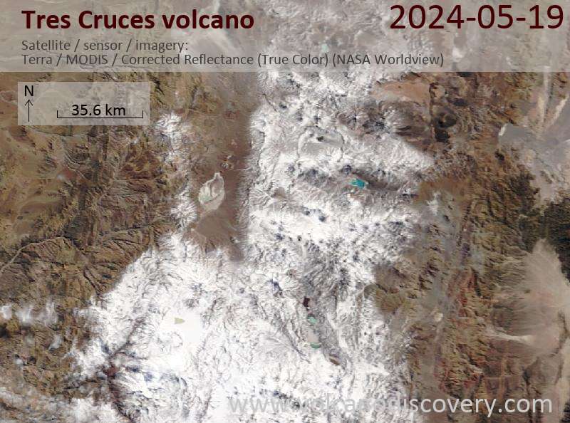 trescruces satellite image Terra (NASA)