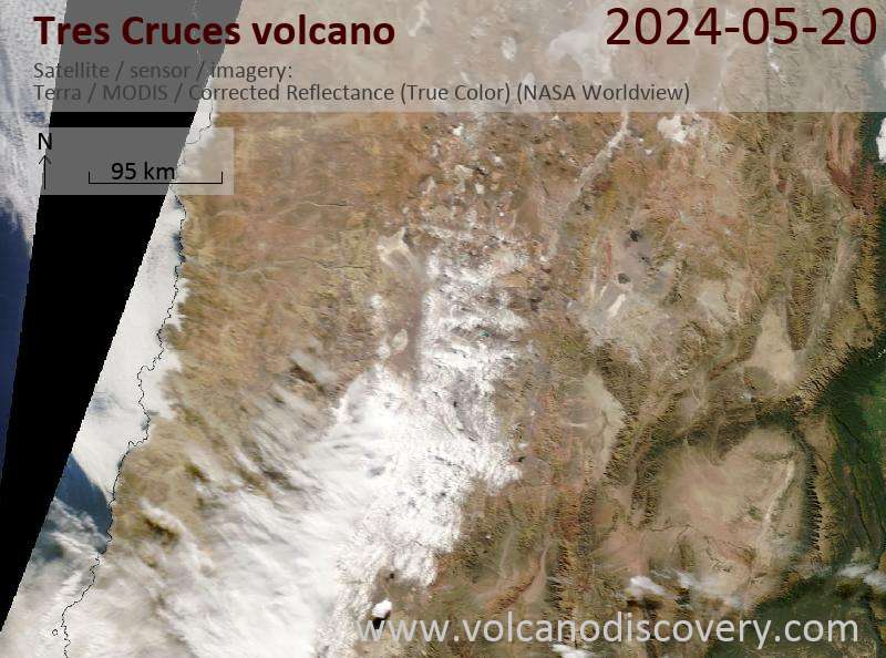 trescruces satellite image Terra (NASA)