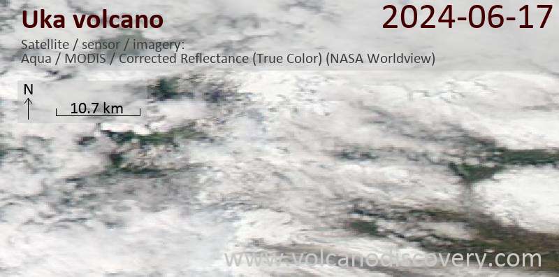 uka satellite image Aqua (NASA)