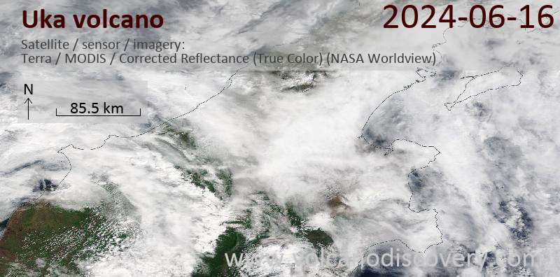 uka satellite image Terra (NASA)