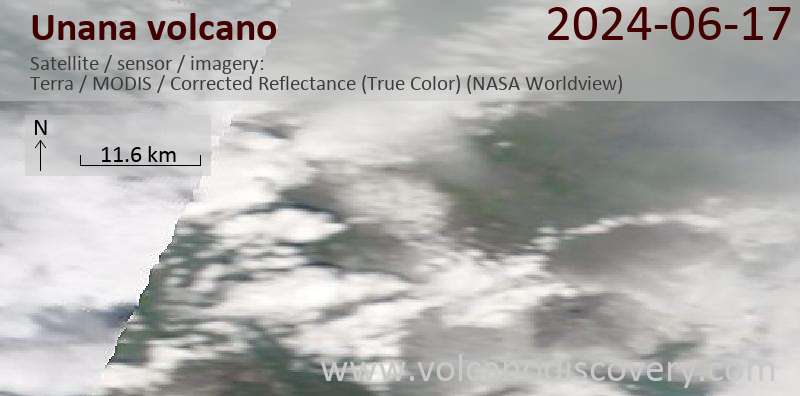 unana satellite image Terra (NASA)