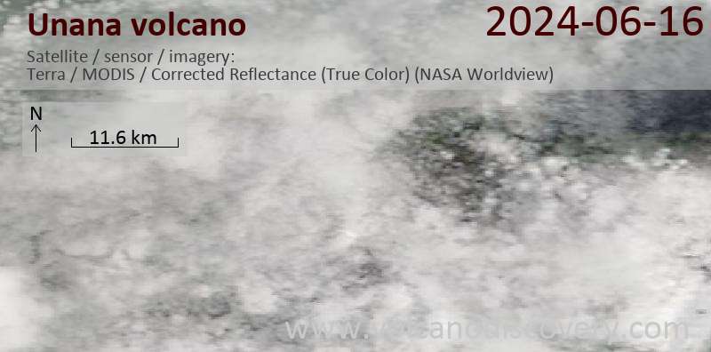 unana satellite image Terra (NASA)
