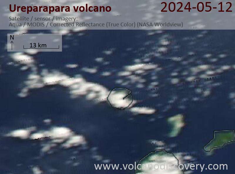 ureparapara satellite image Aqua (NASA)
