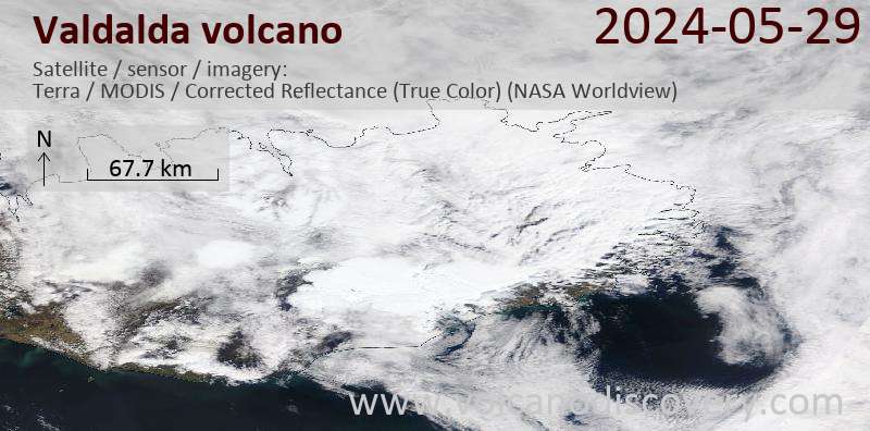 valdalda satellite image Terra (NASA)
