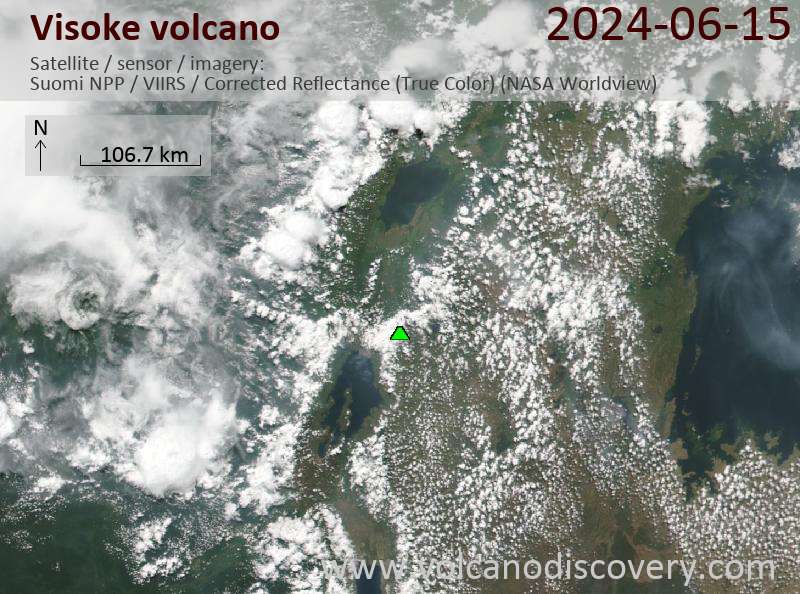 visoke satellite image Suomi NPP (NASA)