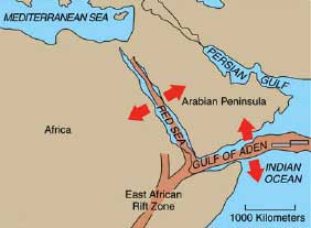 Image result for Great Rift Valley in Africa, the Red Sea, and the Gulf of Aden
